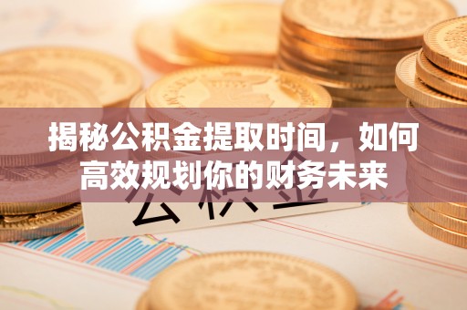 茂县揭秘公积金提取时间，如何高效规划你的财务未来