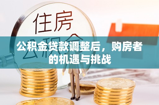 茂县公积金贷款调整后，购房者的机遇与挑战