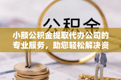 茂县小额公积金提取代办公司的专业服务，助您轻松解决资金难题