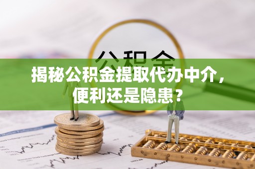 茂县揭秘公积金提取代办中介，便利还是隐患？
