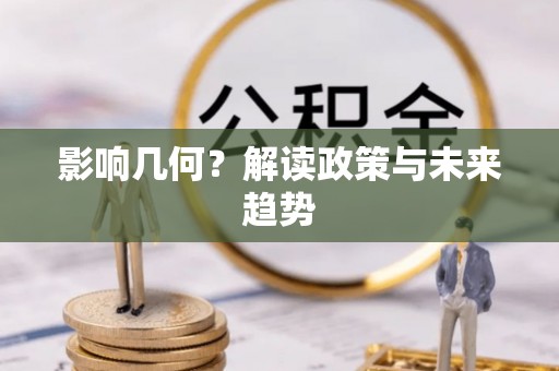 茂县影响几何？解读政策与未来趋势
