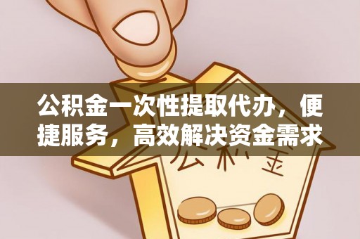 茂县公积金一次性提取代办，便捷服务，高效解决资金需求