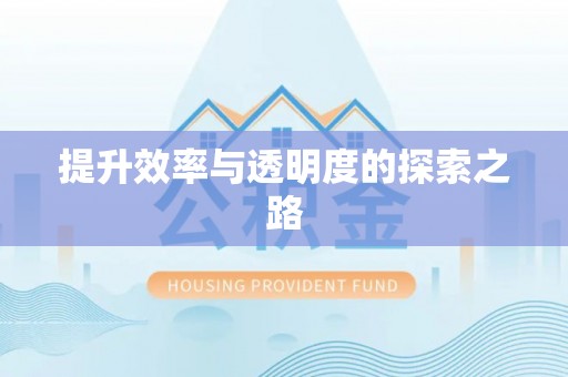 茂县提升效率与透明度的探索之路