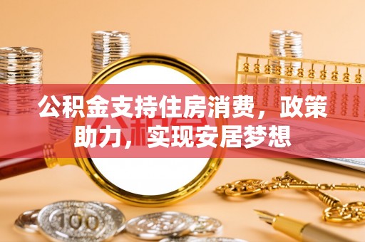茂县公积金支持住房消费，政策助力，实现安居梦想