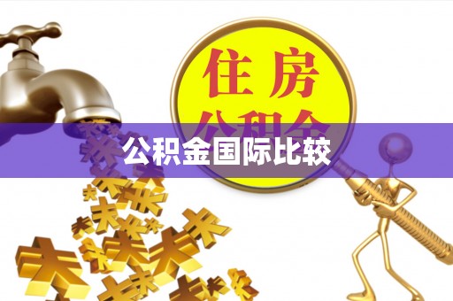 茂县公积金国际比较