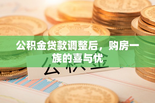 茂县公积金贷款调整后，购房一族的喜与忧