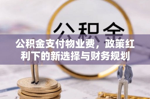 茂县公积金支付物业费，政策红利下的新选择与财务规划