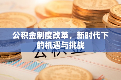 茂县公积金制度改革，新时代下的机遇与挑战