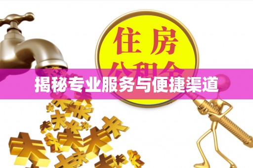 茂县揭秘专业服务与便捷渠道