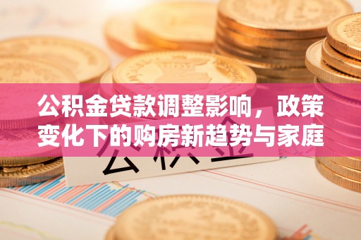 茂县公积金贷款调整影响，政策变化下的购房新趋势与家庭财务规划