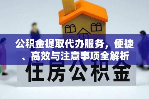 茂县公积金提取代办服务，便捷、高效与注意事项全解析