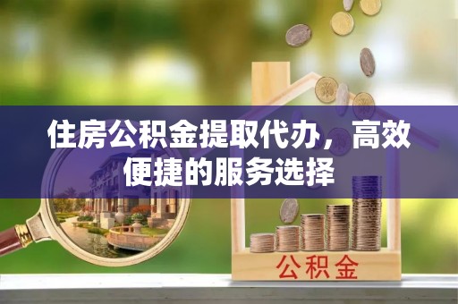 茂县住房公积金提取代办，高效便捷的服务选择