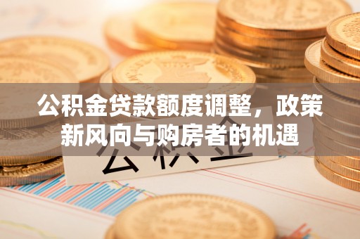 茂县公积金贷款额度调整，政策新风向与购房者的机遇