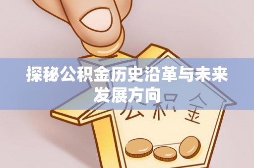 茂县探秘公积金历史沿革与未来发展方向