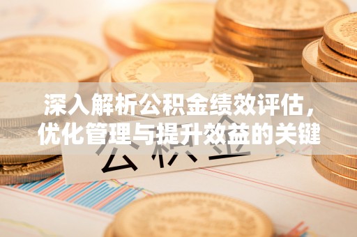 茂县深入解析公积金绩效评估，优化管理与提升效益的关键路径