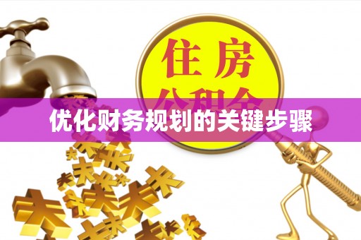 茂县优化财务规划的关键步骤