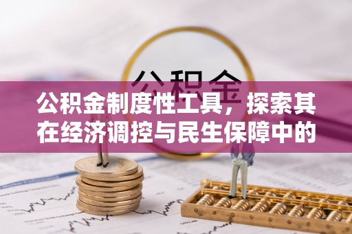 茂县公积金制度性工具，探索其在经济调控与民生保障中的重要作用