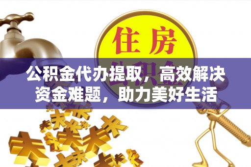 茂县公积金代办提取，高效解决资金难题，助力美好生活