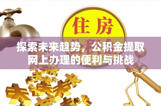 茂县探索未来趋势，公积金提取网上办理的便利与挑战