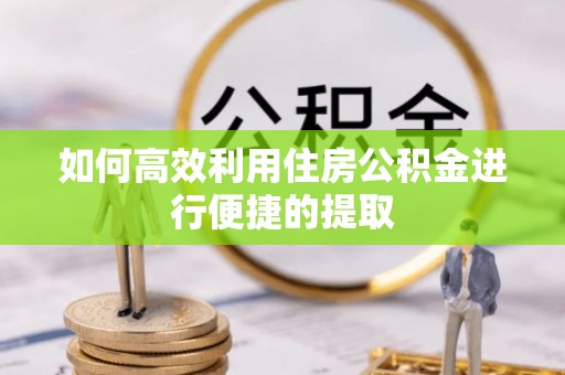 茂县如何高效利用住房公积金进行便捷的提取