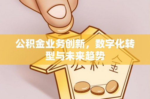 茂县公积金业务创新，数字化转型与未来趋势