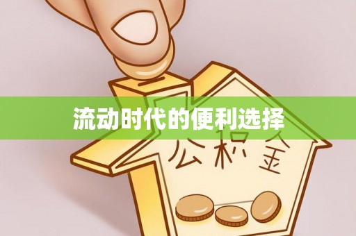 茂县流动时代的便利选择